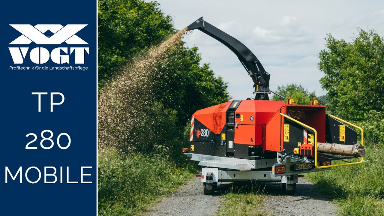 Stärkster Motorhacker für Stämme bis 280 mm - TP 280 MOBILE