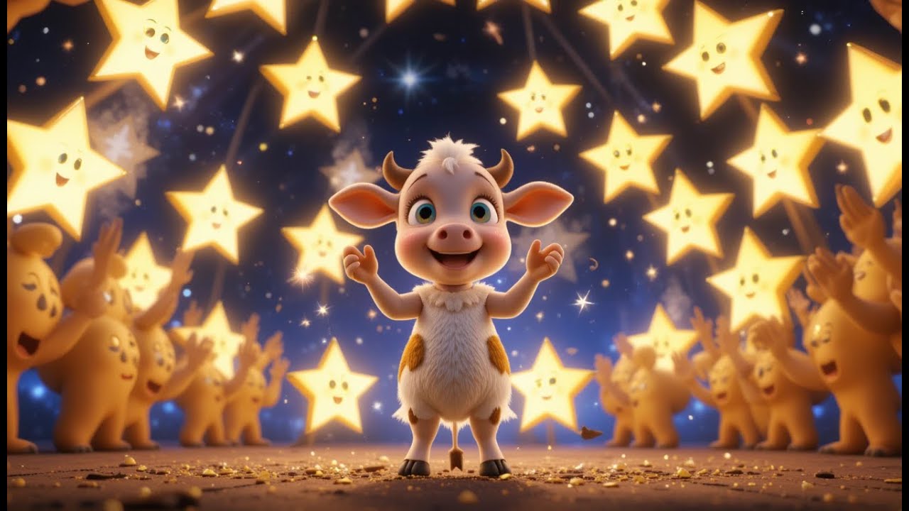 The Cow Did a Somersault Over the Moon | Fun Adventure Song | Nursery Rhymes & Songs for Children