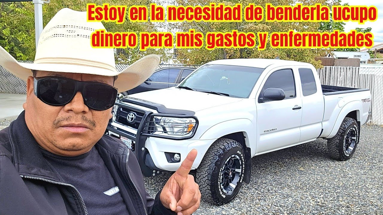 Última oferta de mi Toyota gastos personales me obligan avender mi troca baratija ámigos 
