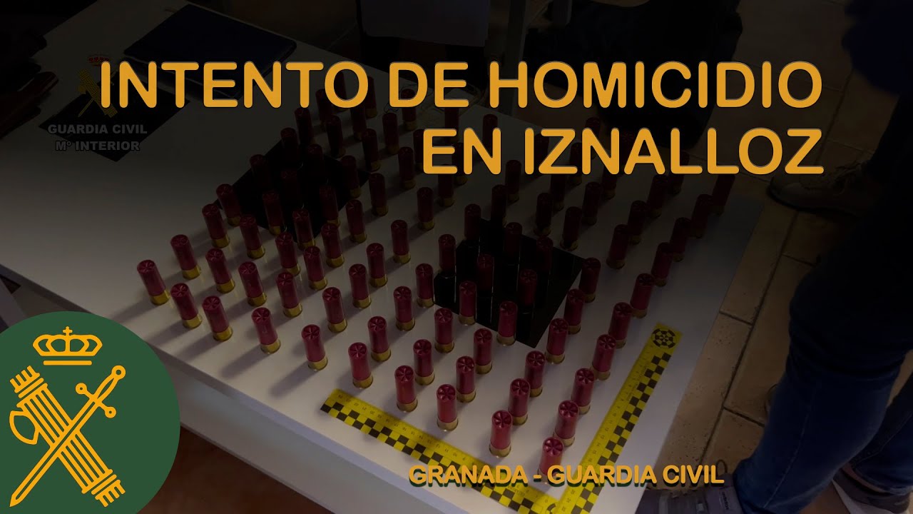 Tres detenidos por disparar desde un coche a dos personas en Iznalloz (Granada)