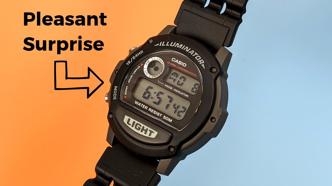 CASIO W87H. Кинозвезда, настоящая жемчужина!