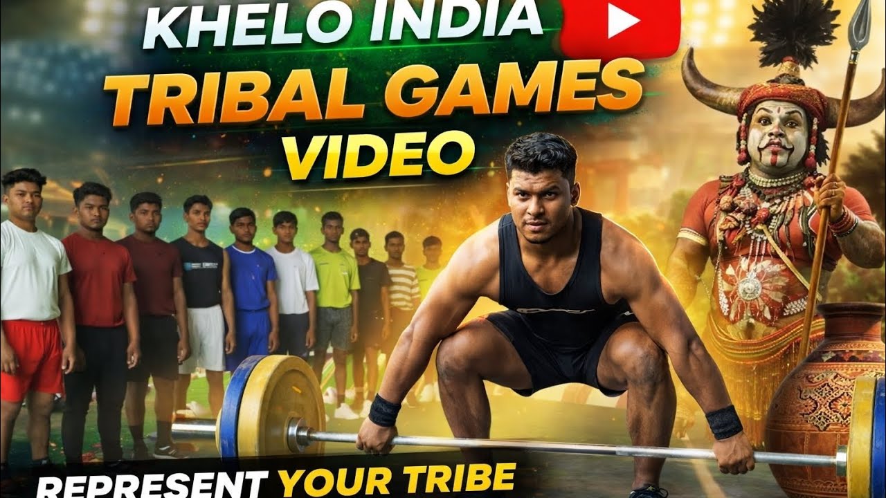 Khelo India Tribal Games 2025 | Weightlifting Selection Trial | Tribal Athletes Power #kheloindia 💥