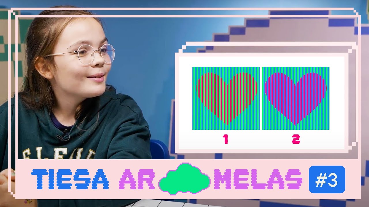 TESTAS: ar spalvas visi matome skirtingai? 👀 | Žinios „ČIA DABAR?!“ | LRT VAIKAI