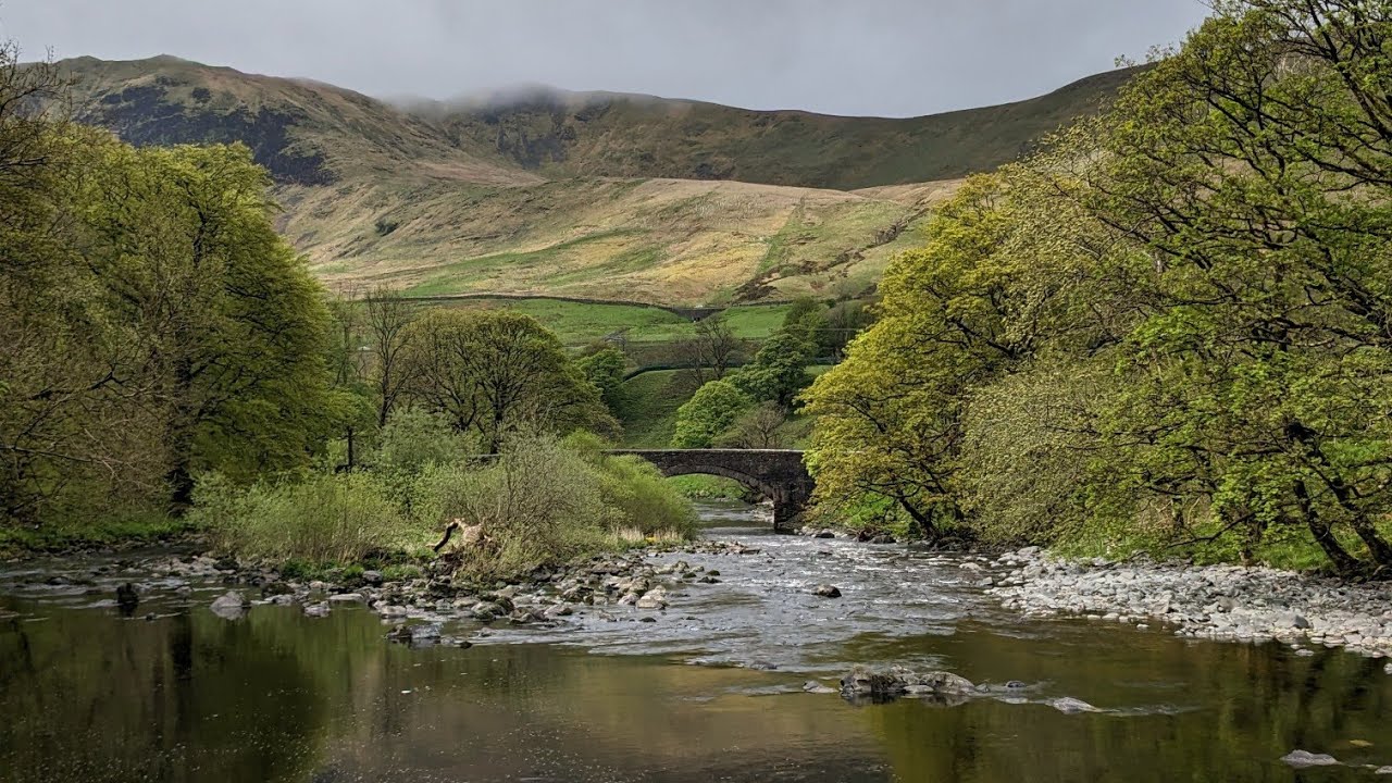 Euronymph Flyfishing the River Lune in the NW of England