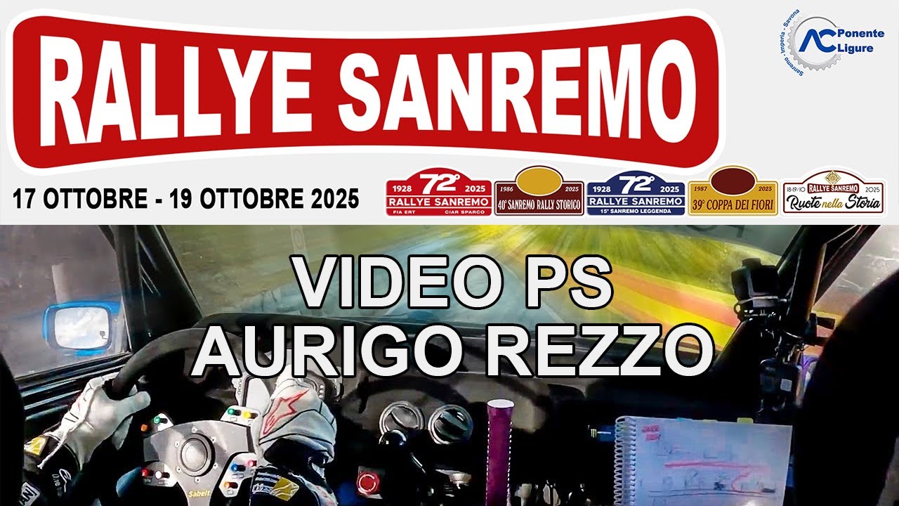 Rallye Sanremo 2025 - PS AURIGO REZZO