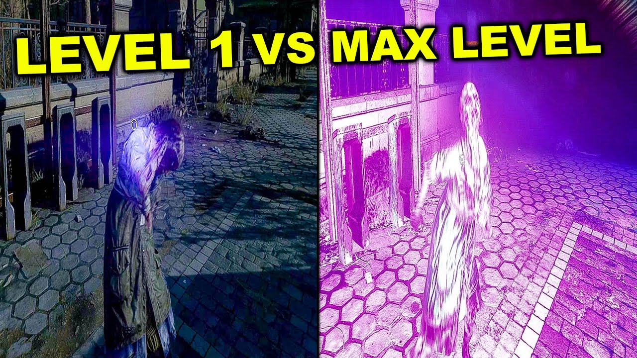 Dying Light 2 - UV Flashlight Comparison (LEVEL 1 VS MAX LEVEL)