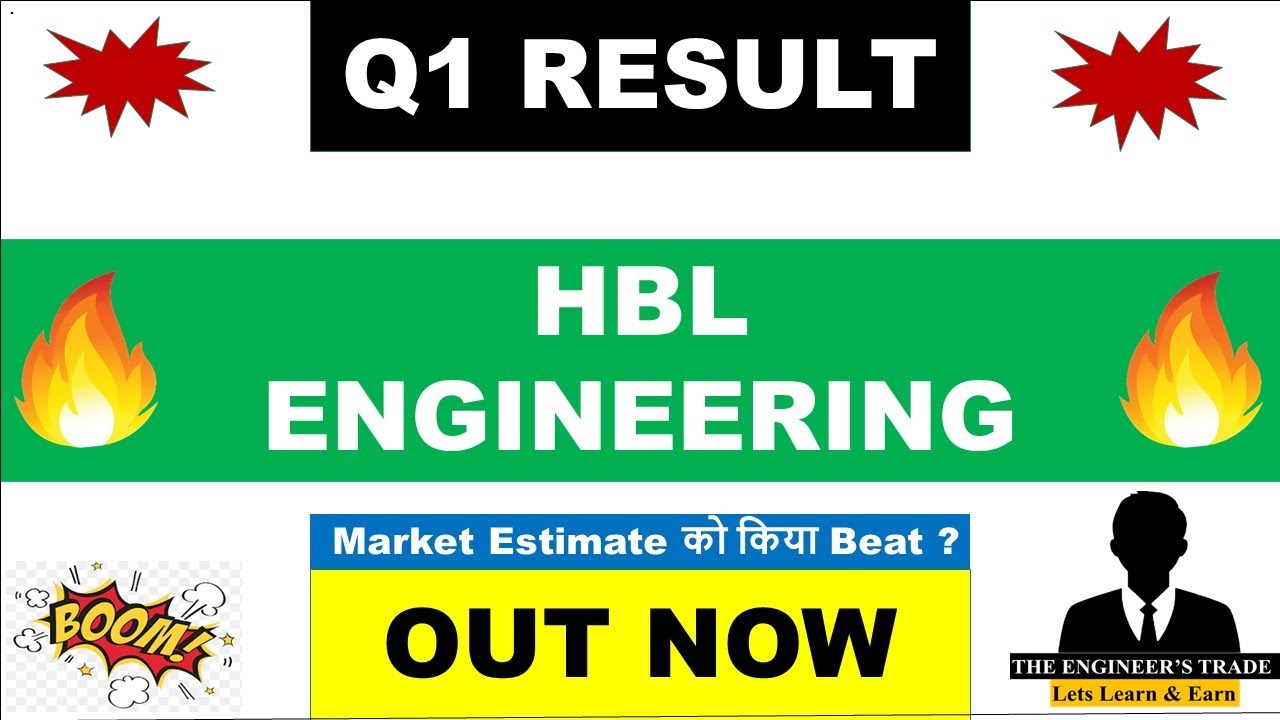 HBL Engineering Q1 Results 2027 | HBL Engineering Results Today | HBL Engineering Share Latest News 