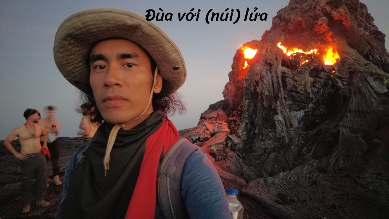 Я приблизился к действующему вулкану 🌋
