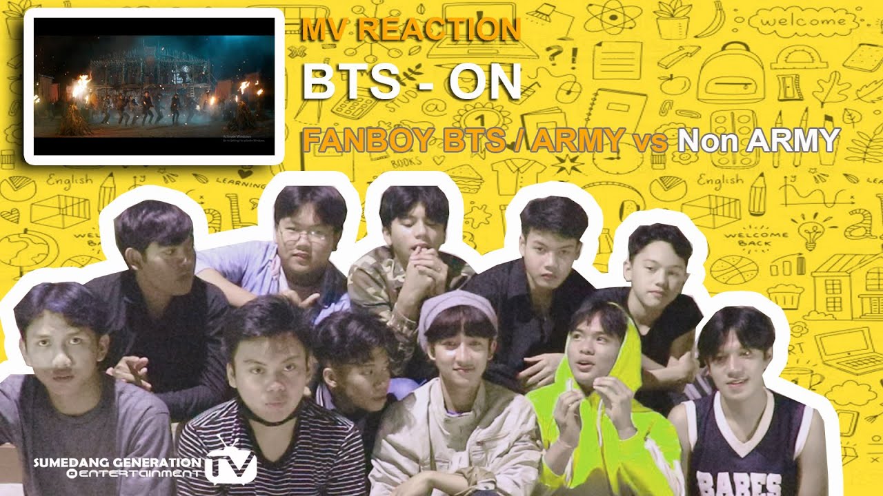 BTS (방탄소년단) 'ON' Official MV Reaction | SG BOYS