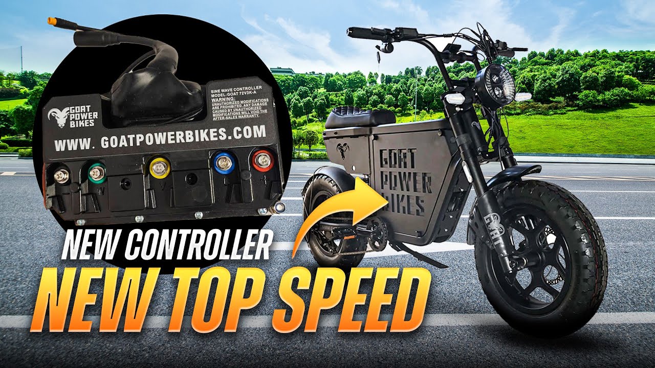 This Controller Upgrade Completely Changed My E-Bike (King Goat V2)