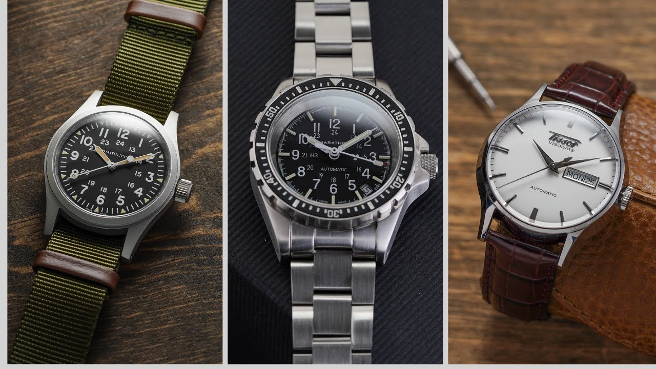 ЛУЧШИЕ швейцарские часы до 1000 долларов — 14 моделей от Tissot, Hamilton, Doxa, Marathon и других