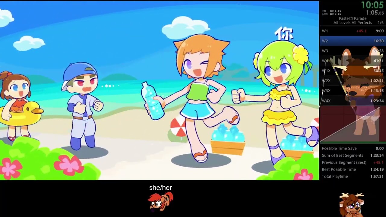 Pastel☆Parade All Perfects SPEEDRUN in 1:12:25 (World Record)