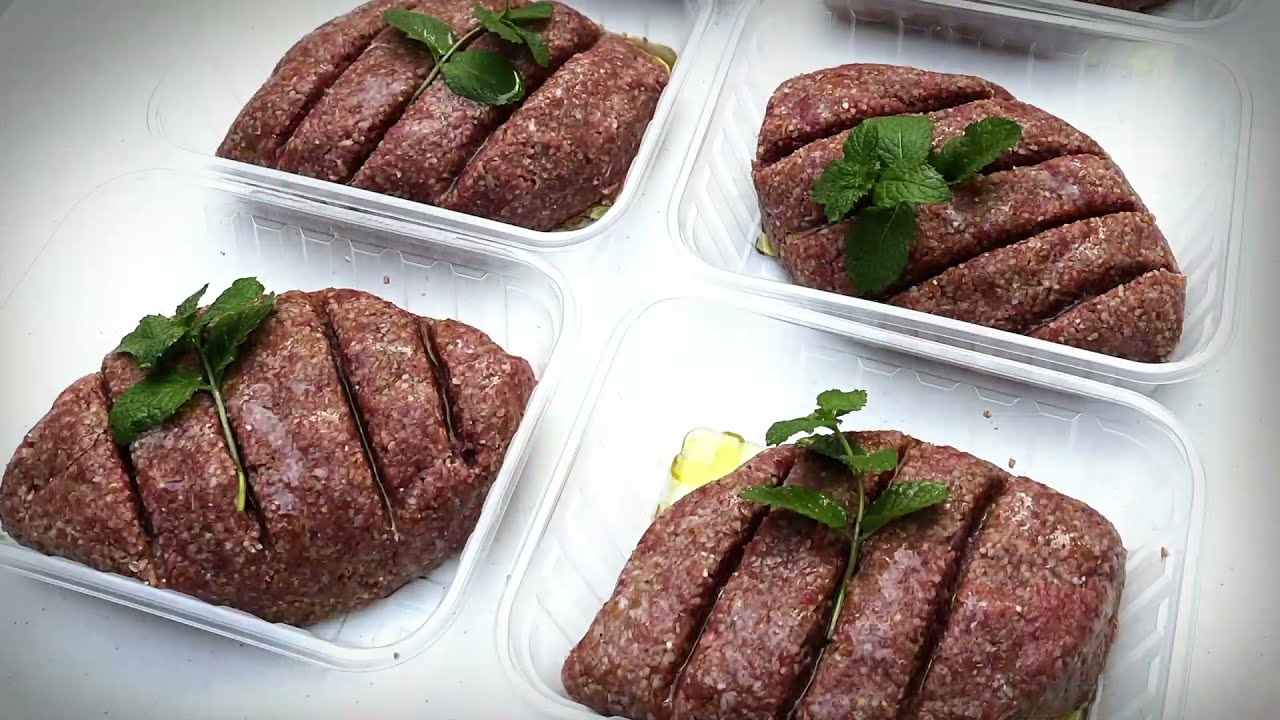 Kibe Crú (Tradicional Receita da Família Saueia) Culinária Árabe - Cozinha do Saueia