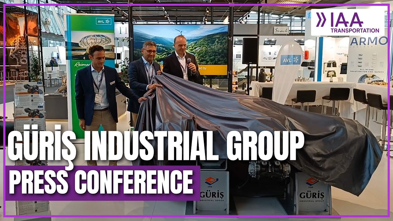 Güriş Group & AVL Showcases Electric Axle for Heavy-Duty Vehicles at IAA Transportation 2024