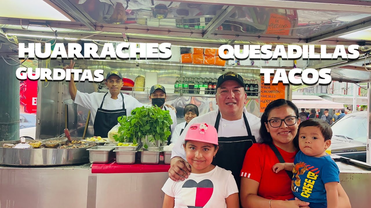 HUARACHES MEXICANOS, GORDITAS, QUESADILLAS, TACOS EN CDMX🇲🇽