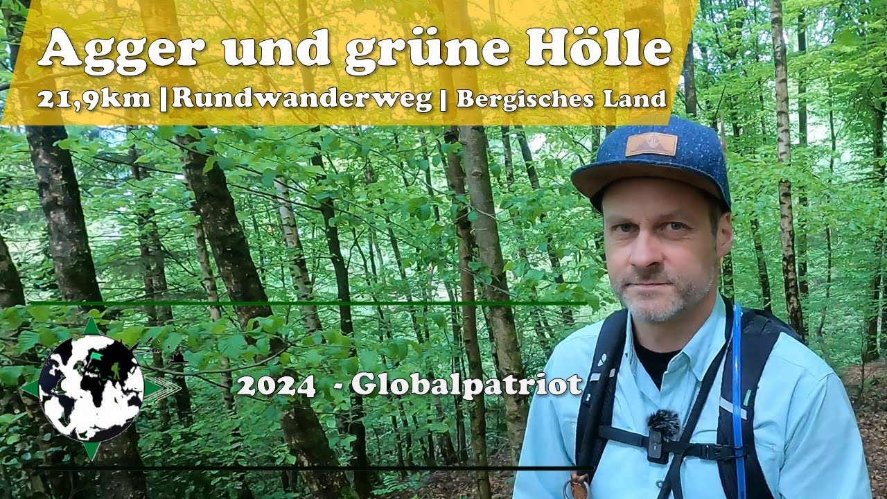 🌲Wandern im bergischen Land| Wilde Natur 40km von Köln | TOP Rundwanderweg