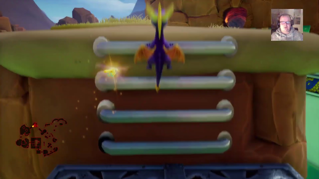 Zagrajmy w Spyro 3 Year of the dragon PL Pustynne ruiny 100%