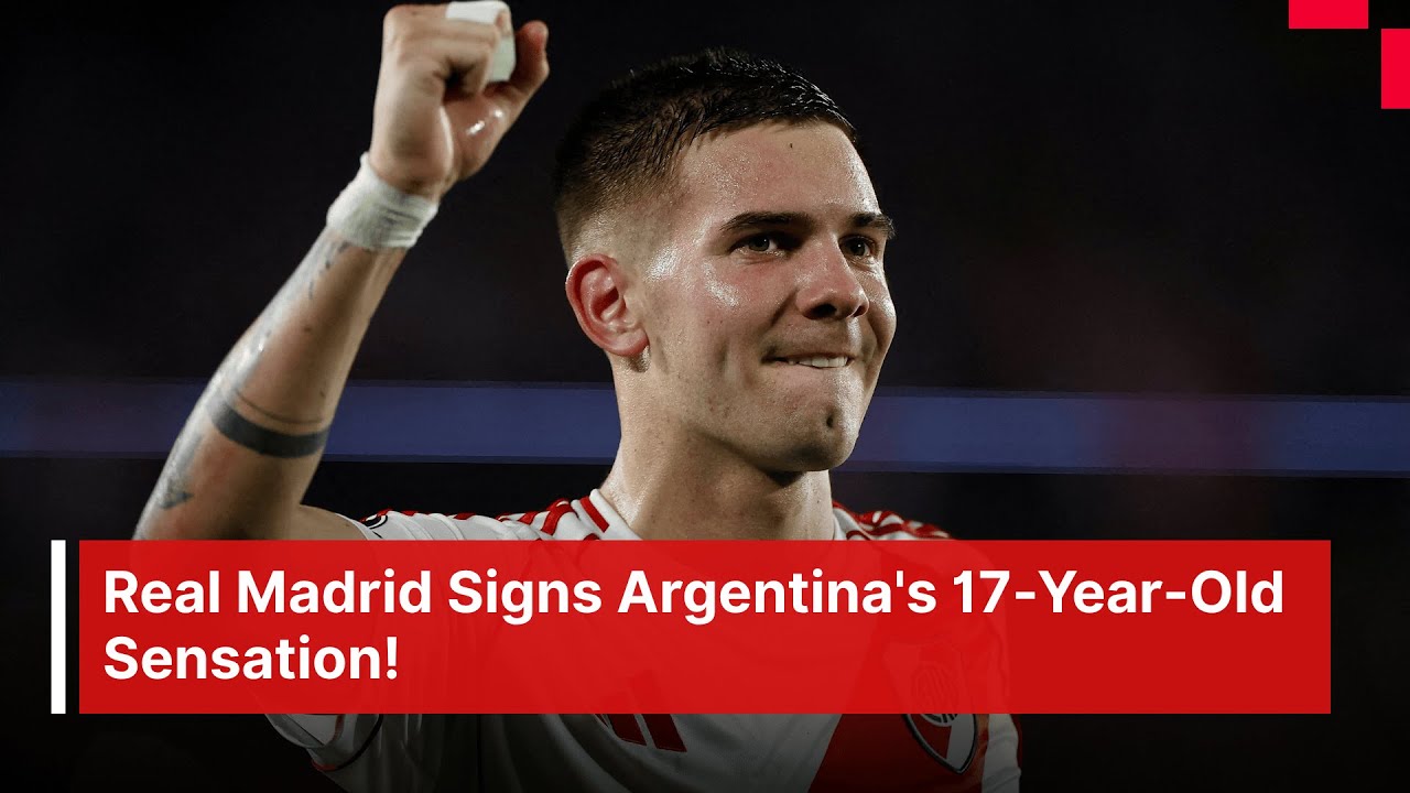 Franco Mastantuono Joins Real Madrid On Six Year Deal | AD1Z