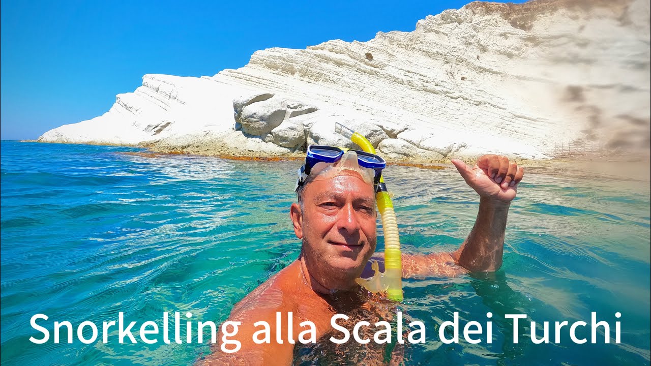 🏖️ 🚣‍♀️ 🐠 Snorkelling alla Scala dei Turchi 🐟