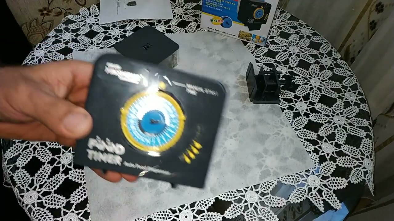 Otomatik Balık yemleme makinası
