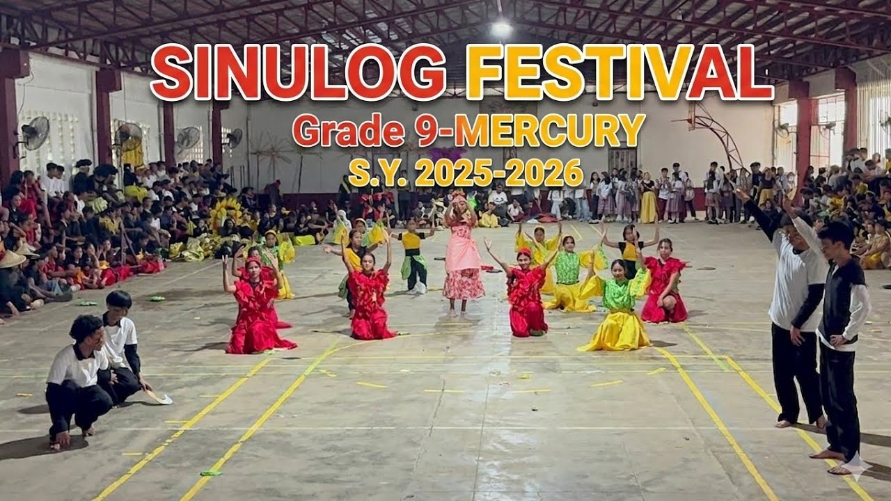 SINULOG FESTIVAL | Grade 9 MERCURY 2026 | Catarman NHS | Festival Dance Presentation