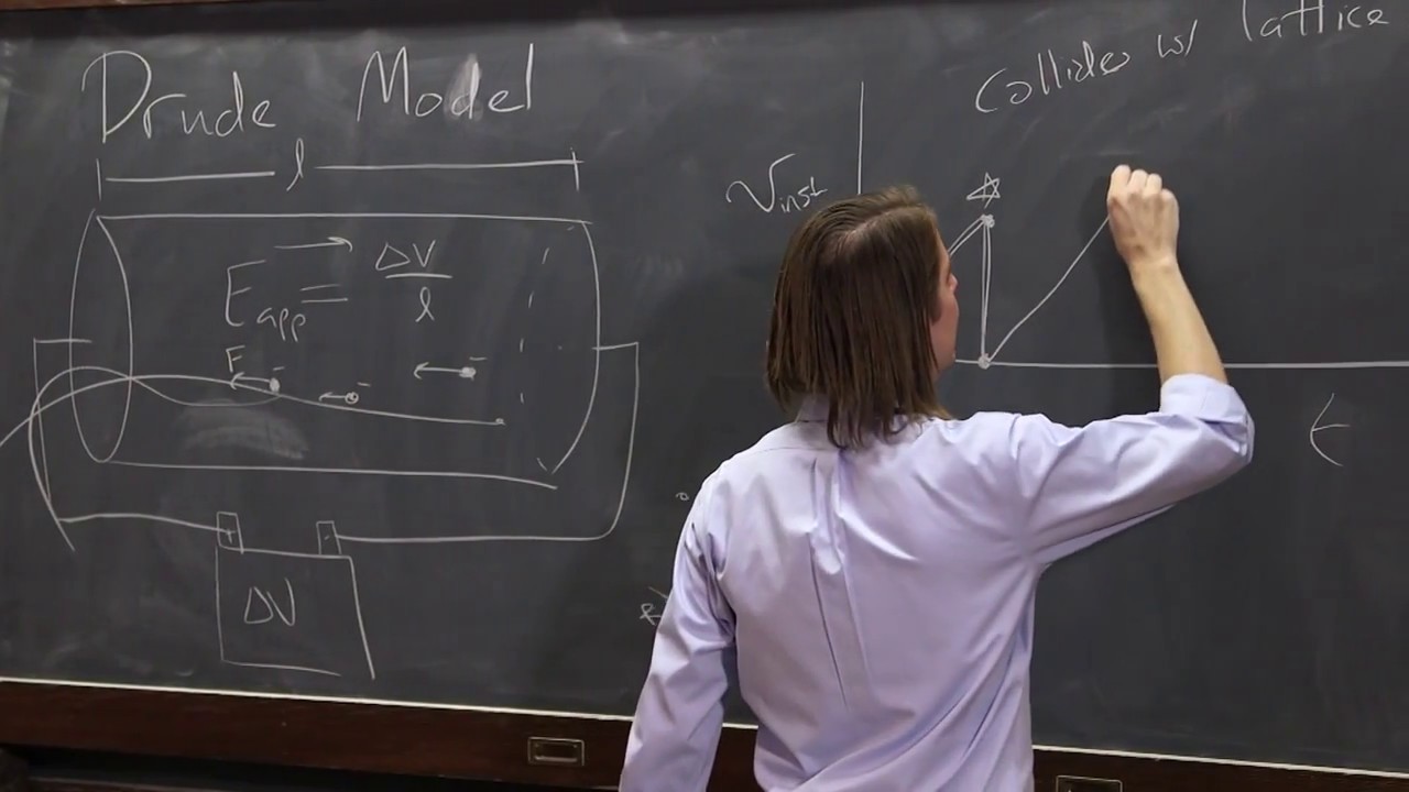 PHYS 102 | Модель Друде 1 — Скорость дрейфа