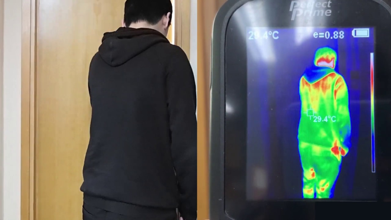 Can a thermal camera see through walls?