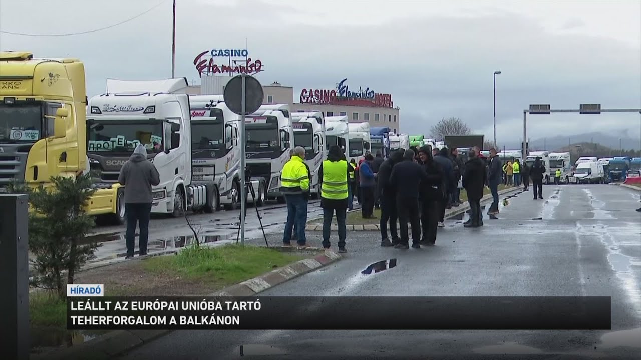 Nem tágítanak a balkáni fuvarozók