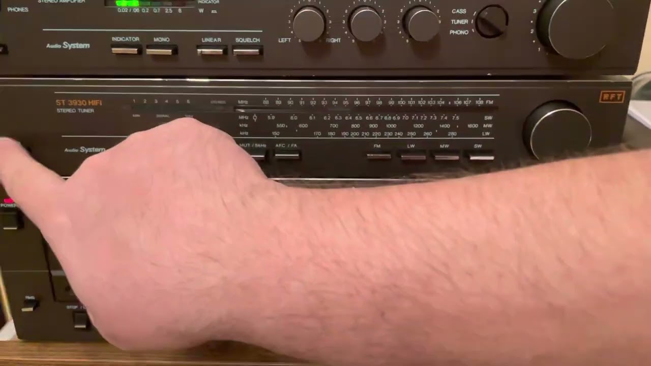RFT S3930 SV ST SDK DDR Stereoanlage Funktionstest