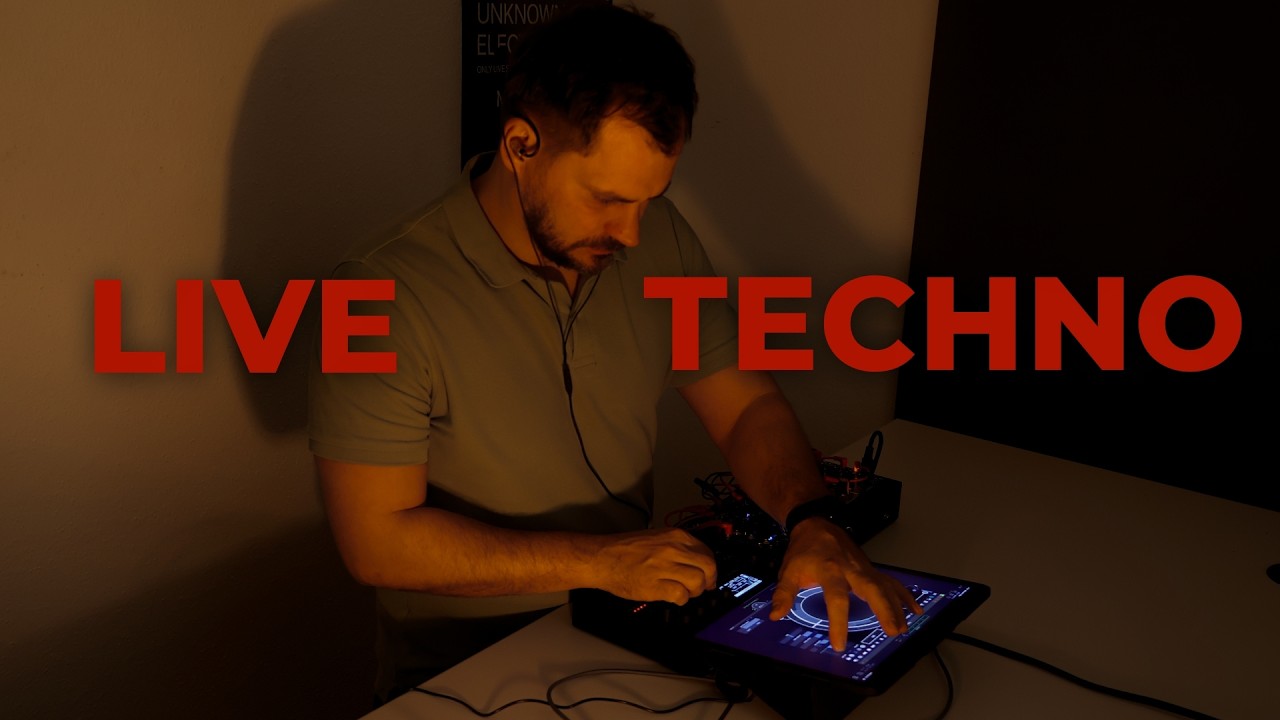 Live Techno | Digitone 2, Modular, Patterning