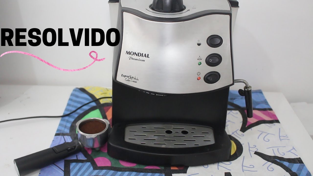 Como desentupir cafeteira expresso mondial