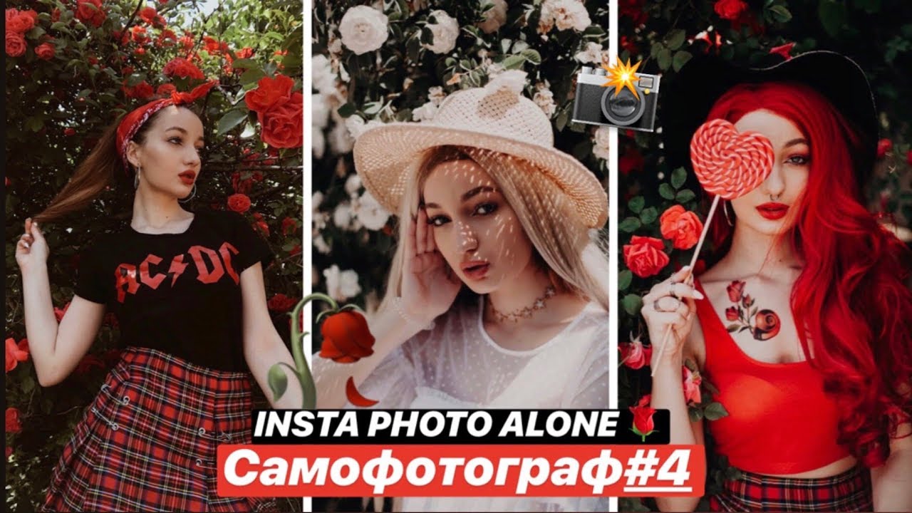 INSTA PHOTO ALONE | САМОФОТОГРАФ #4 (кусты роз)