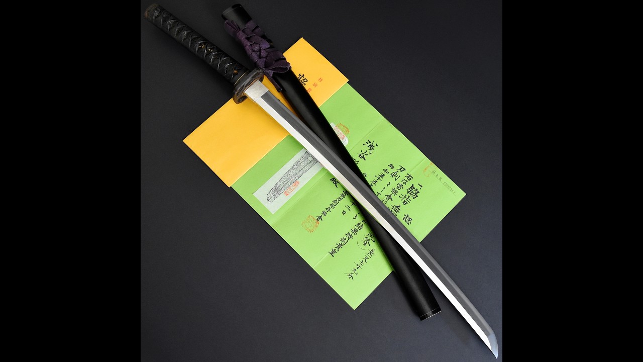 03790 Authentic JAPANESE KATANA SWORD WAKIZASHI HIROTAKA 汎隆 w/NBTHK TOKUBETSU KICHO PAPER ANTIQUE