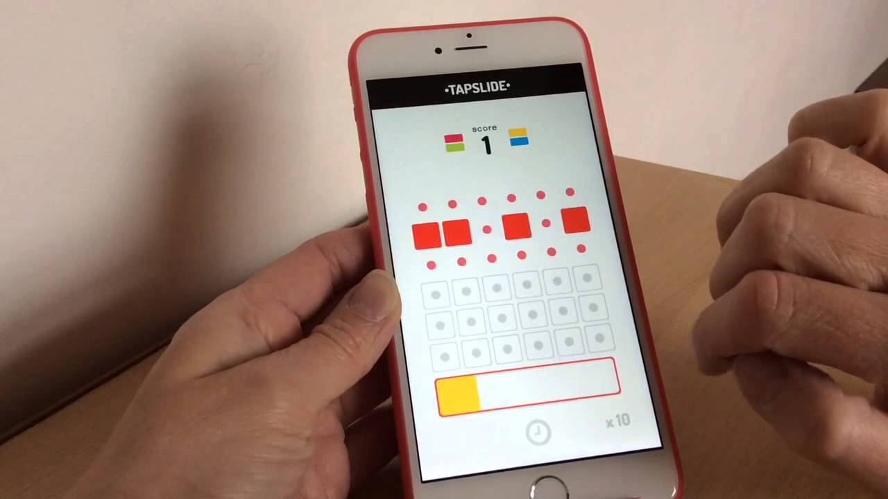 TapSlide A Symmetry Game For iPhone