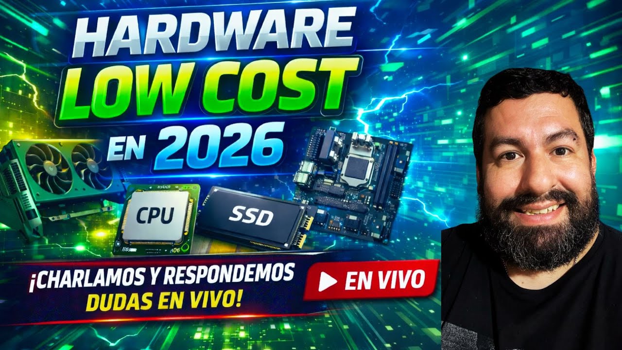 Hardware PC low cost en 2026 | Charlamos y respondemos dudas en vivo
