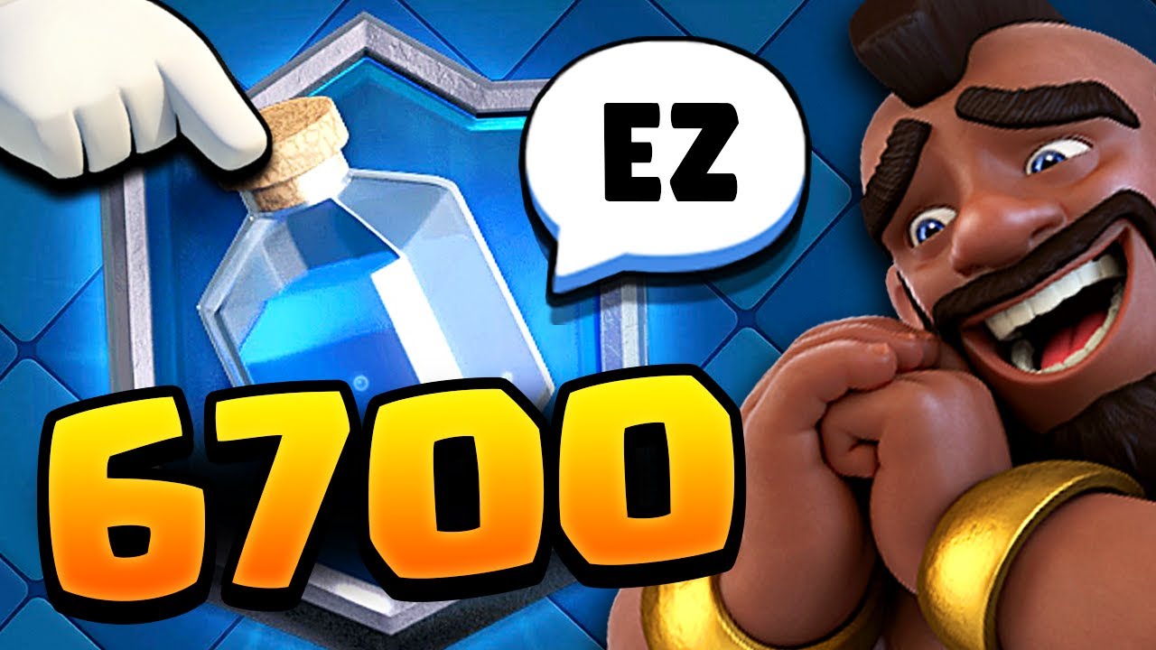 Le VINCO TUTTE e SUPERO il RECORD 6700! - Clash Royale
