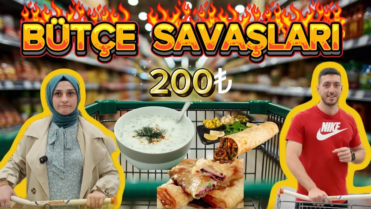 Bütçe Savaşı: 200₺ ile En Güzel Yemeği Kim Yapacak? 🍽️🔥