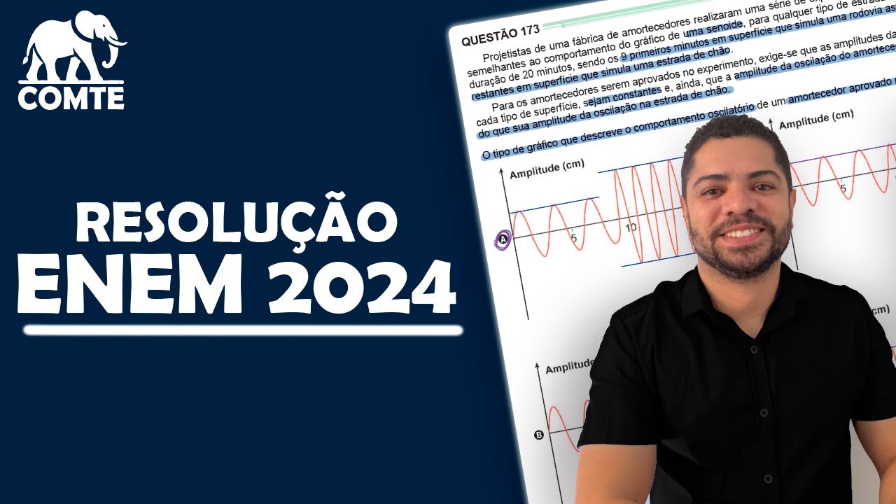 Questão 173 | Prova Verde ENEM 2024 | Projetistas de uma fábrica de amortecedores realizaram uma