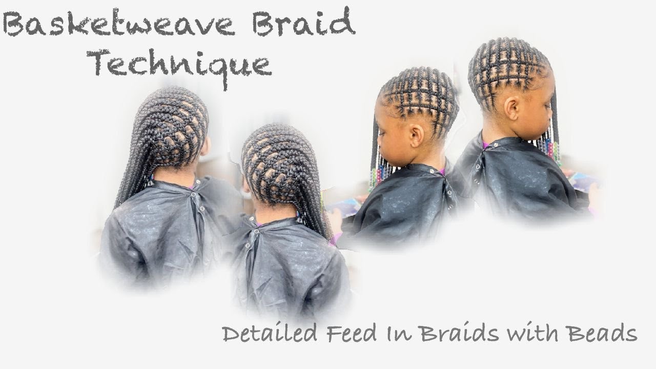 Basket Weave Feed In Braid Tutorial