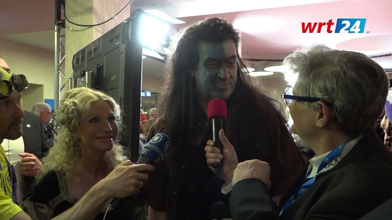 Markus Söder… will eine Stunde länger feiern??? Bei Fastnacht in Franken mit Michael Lightbeer