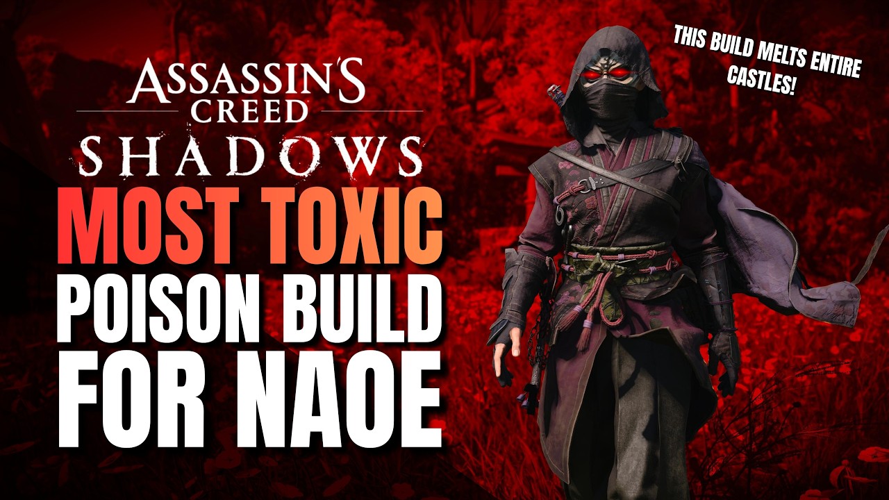 Этот ядовитый билд ПЛАВИТ целые замки в Assassin's Creed Shadows