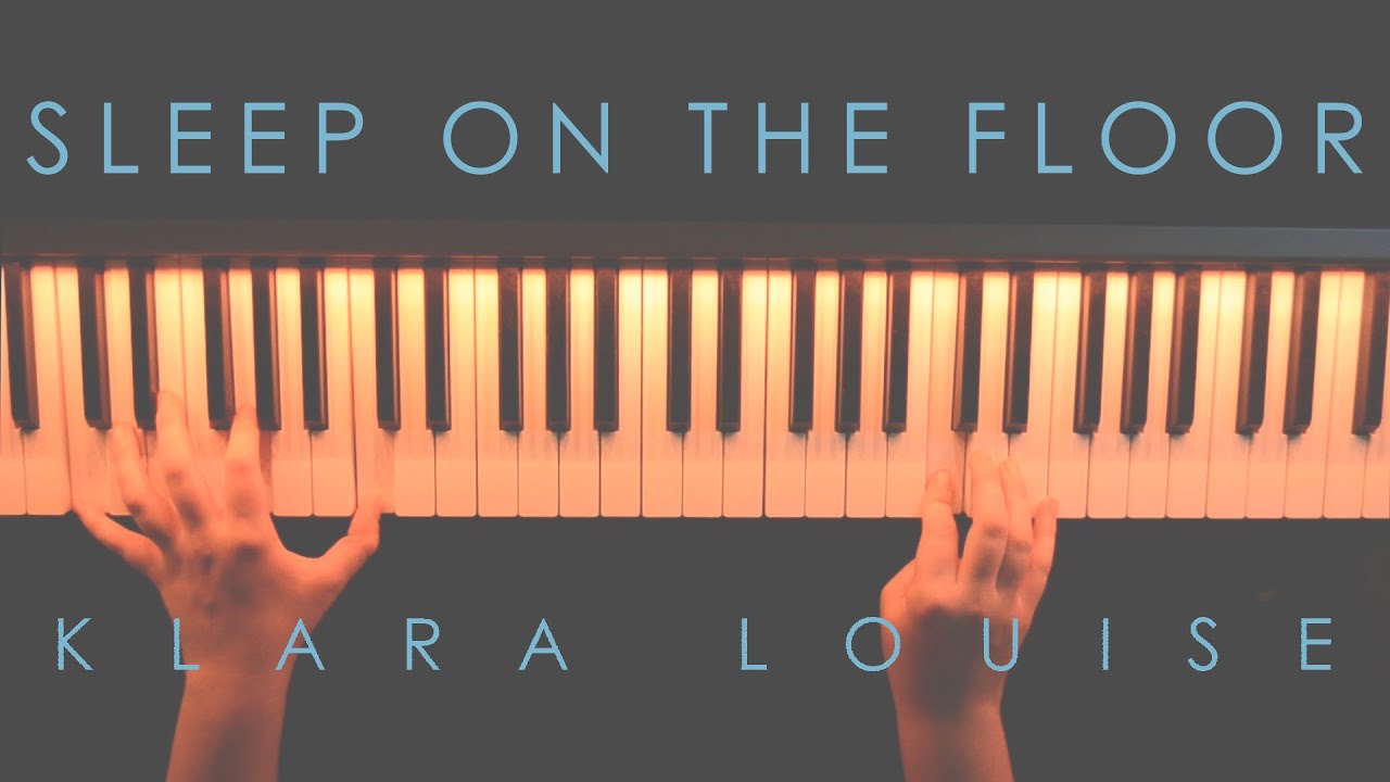 SLEEP ON THE FLOOR | The Lumineers Piano Cover