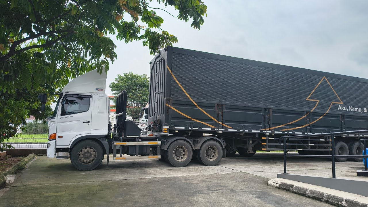 Loh kok Videonya kok Miring,Hunting Truk pagi.