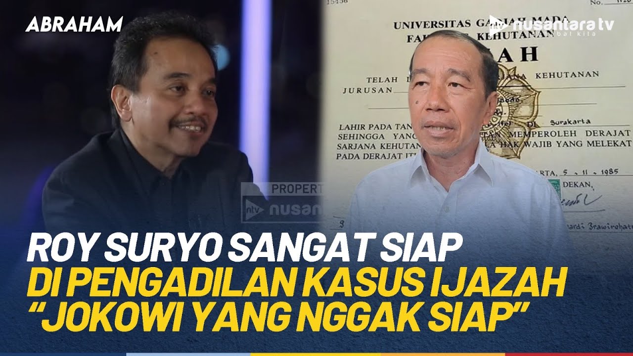 Roy Suryo Siap di Pengadilan Kasus Ijazah: Jokowi yang Nggak Siap, Makanya Dia Berusaha Segala Cara