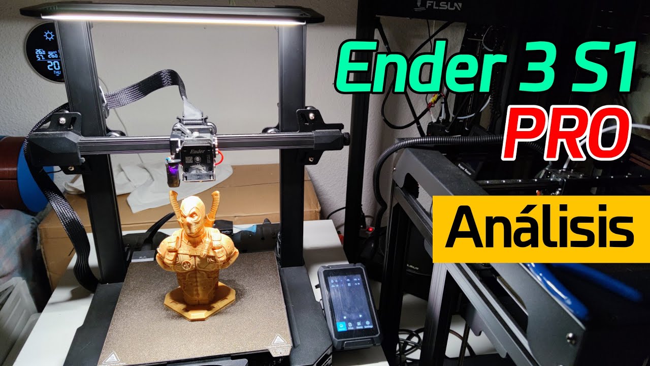 HASTA 300°C 🔥 Ender 3 S1 PRO | Análisis & Review impresora 3D