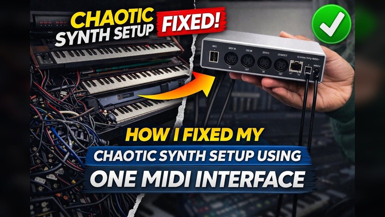 Too Much Gear. Bad Workflow. Fixing It With MIDI