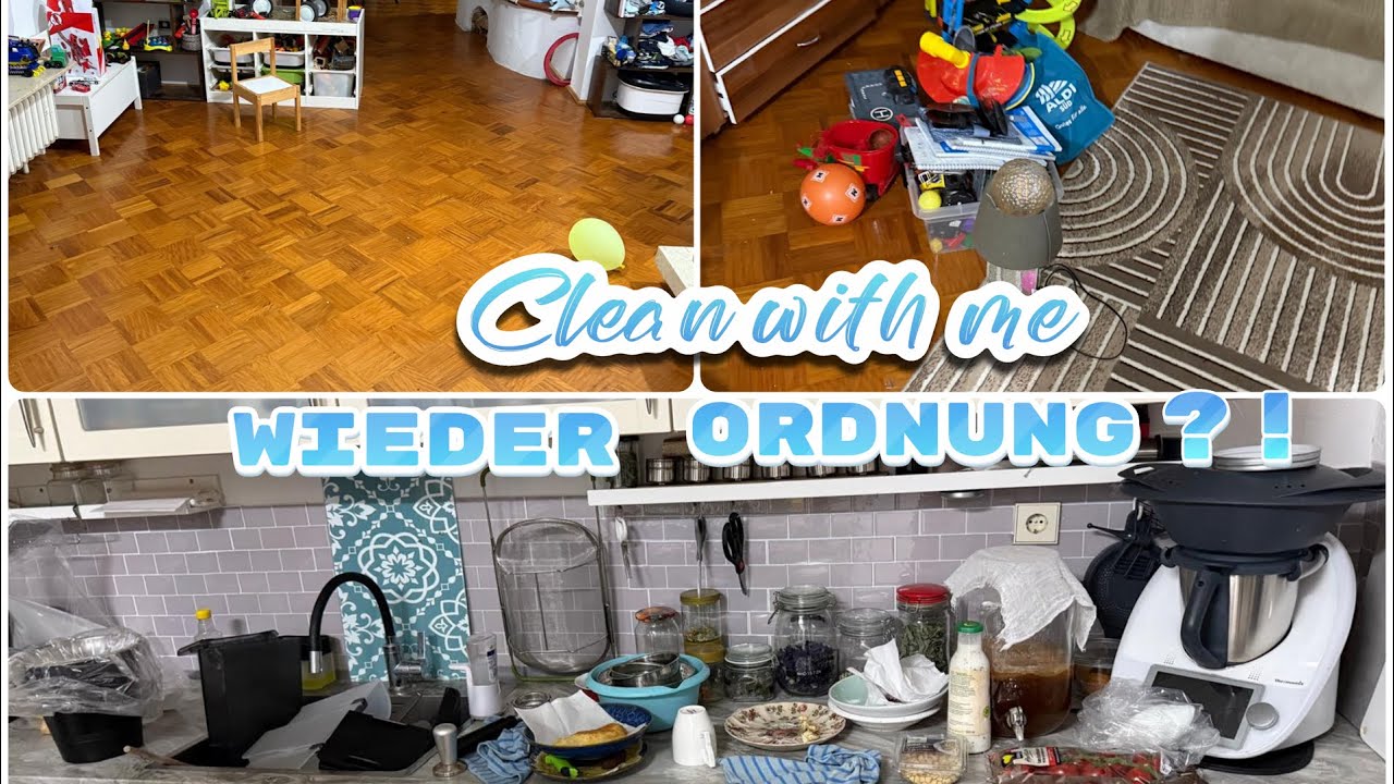 Clean with me / Grundordnung schaffen / putzmotivation August 2025