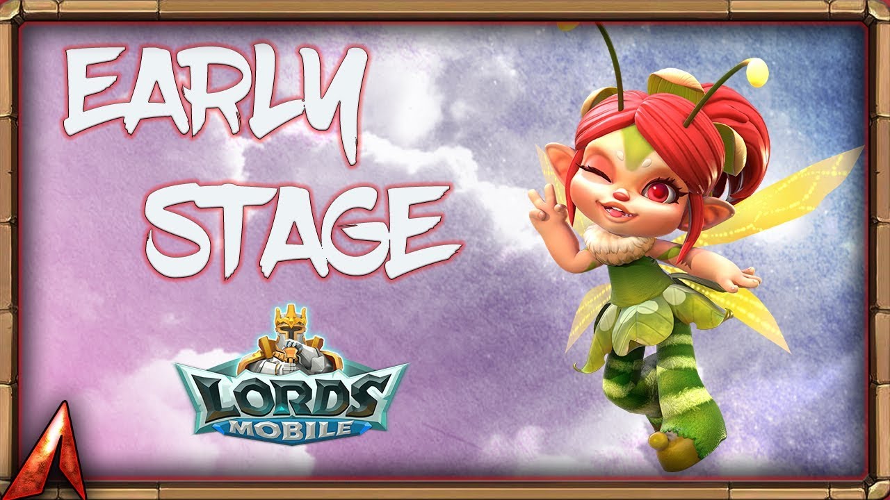 Early Stage - How to Grow a New Account Effectively! Lords Mobile