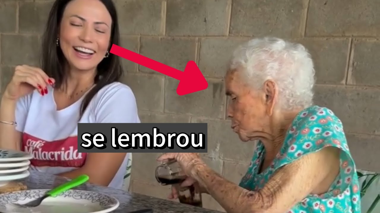 Vovó teve uma lembrança incrível!