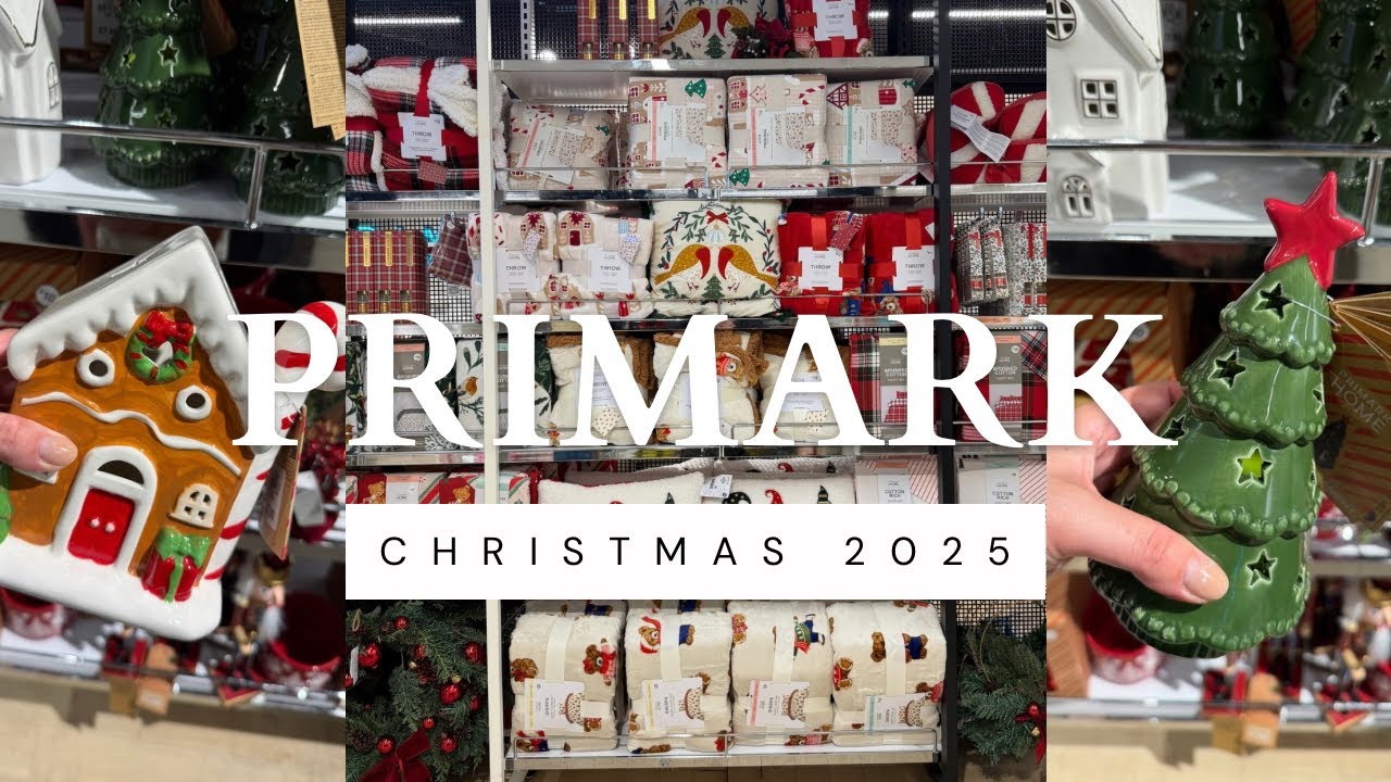 PRIMARK CHRISTMAS 2025 ✨ | CHRISTMAS DECORATIONS , PYJAMAS & MORE